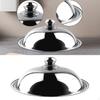Replacement Pot Lid Easy To Clean Round Lightweight Metal Heat Resistant Universal Cooking Pan