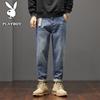 Playboy Men's Retro Straight-Leg Casual Jeans