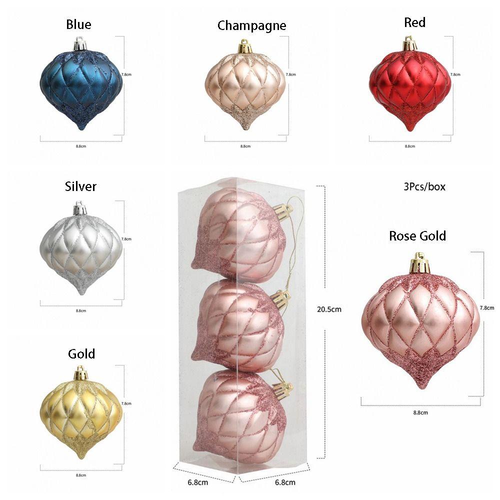 Блестящий Рождественский Шар Подвеска Тонкая Текстура Расписной Нитяной Шар Рождественские Шары Украшение Новый Год