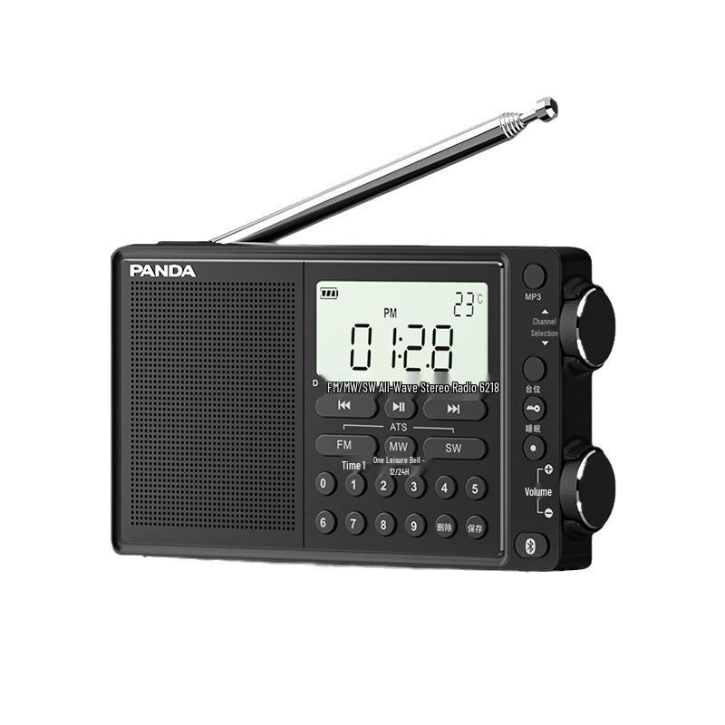 Panda6218 Профессиональное радио для AM/FM/Коротких волн - Полупроводниковое, удобное для пожилых
