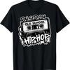 RAISED ON OLD SCHOOL HIP HOP Anniversary Cassette Graffiti T-Shirt