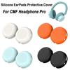 1 пара силиконовых амбушюр, чехол, защита от царапин, ударопрочный, защитный чехол для наушников, замена для наушников CMF by Nothing Headphone Pro
