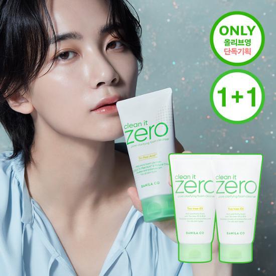BANILA CO . Clean It Zero Pore Clarifying Foam Cleanser 150ml 1+1 Plan
