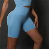 Женские шорты для йоги, бесшовные быстросохнущие спортивные короткие леггинсы для спортзала, сексуальные шорты с высокой талией