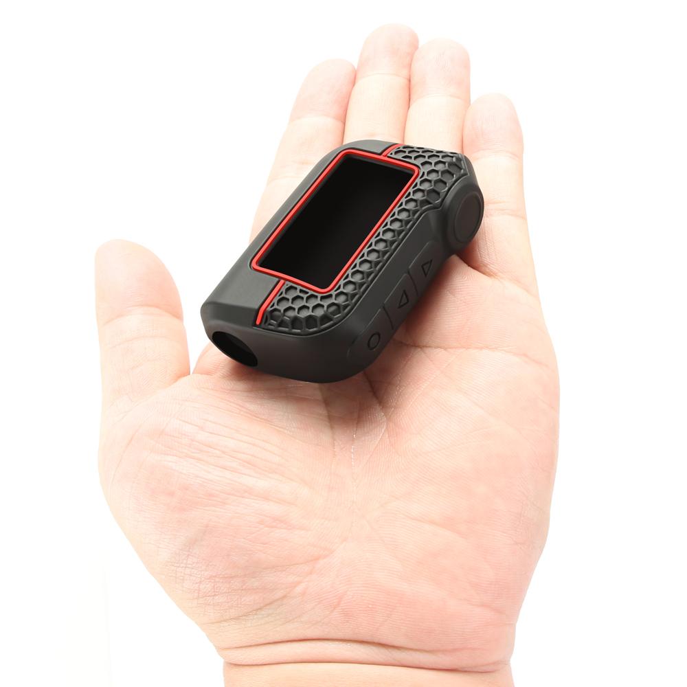 A93 силиконовый чехол для ключа Starline A93 A63 A39 A36 A66 A96 двухсторонний передатчик автомобильной сигнализации брелок ЖК-пульт дистанционного управления Защитный чехол