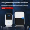 Стандарт США и Европы, бытовой беспроводной дверной звонок, водонепроницаемый, без батареек, без проводов, электронный дверной звонок переменного тока, один на два