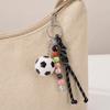 Y2k Sports Ball Keychain Soccer Sports Themed Gift Charm Novelty Football Keychain  Car Key Pendant