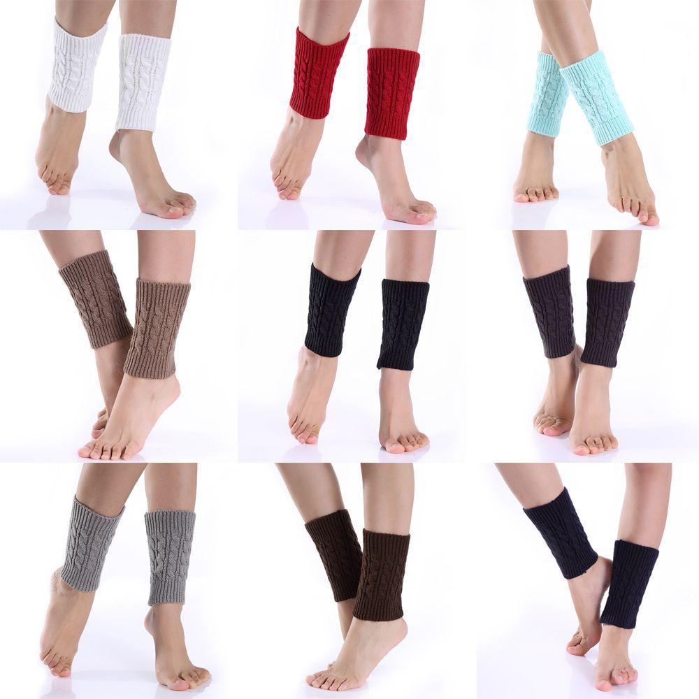 Fashion Women Girls Boot Warmers Knitting Boot Socks Leg Warmers Socks