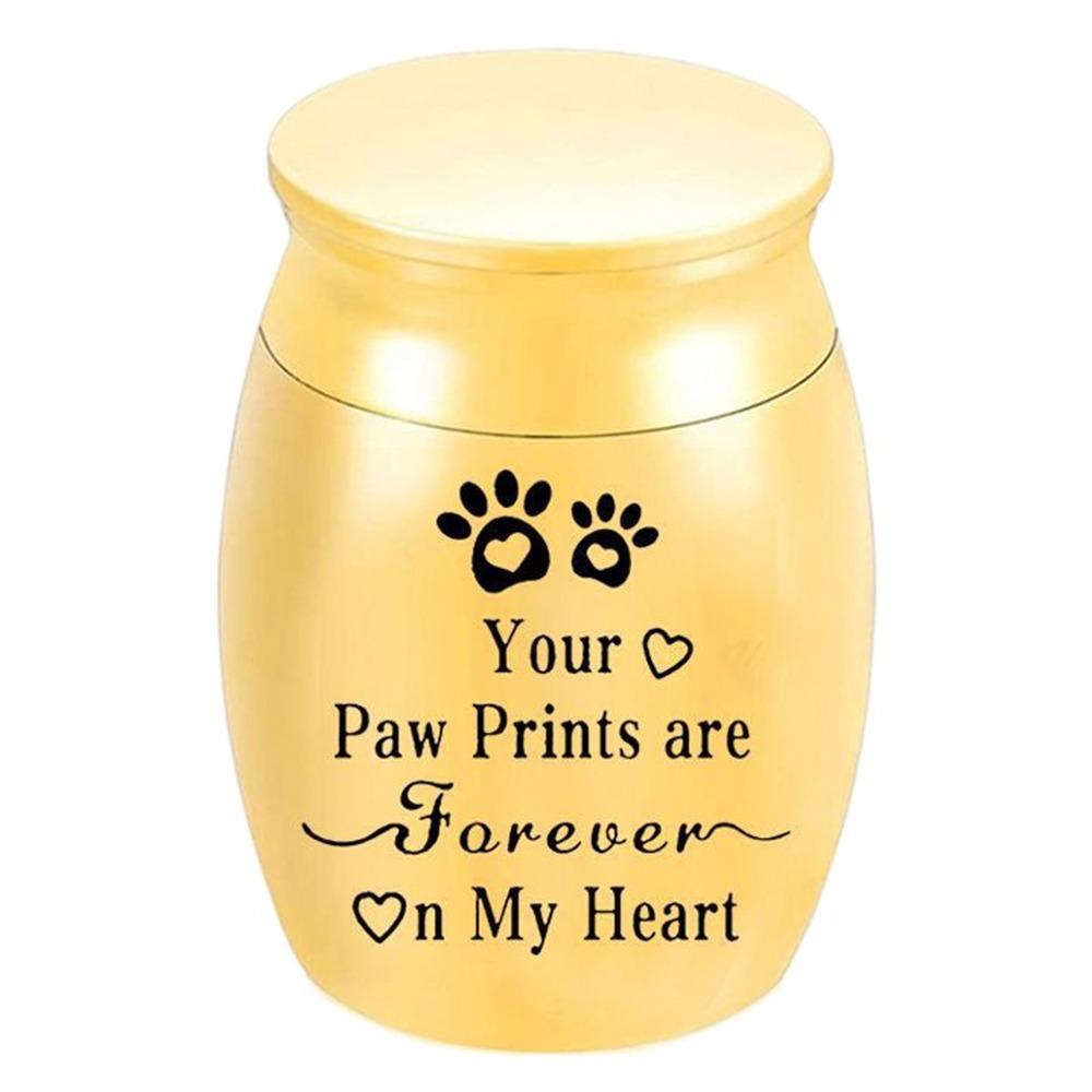 Mini Pet Ashes Sealed Box Creative Cremation Ashes Urn Dog Cat Cremation Urns  Bird Mouse Supplies