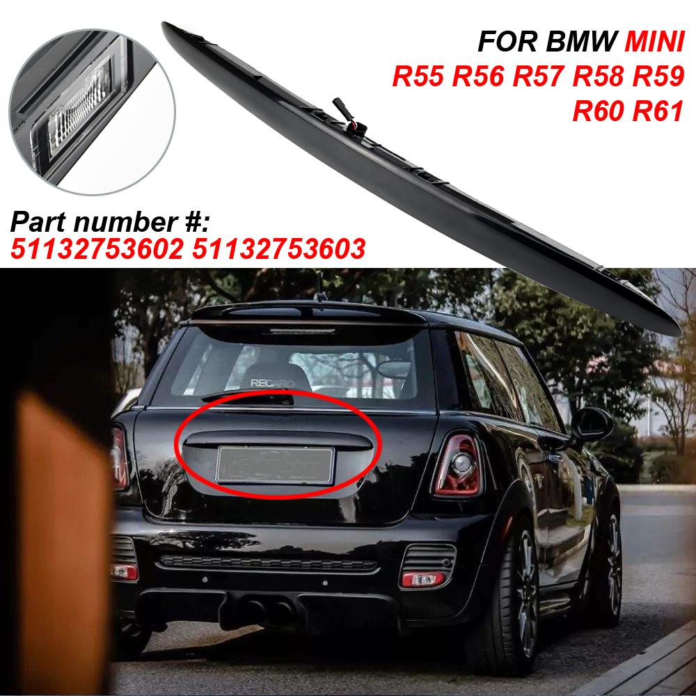 Chrome Hatch Trunk Tailgate Door Handle Replacement For Bmw Mini Cooper R55 R56 R57 R58 R59 R60 R61 Car Accessories