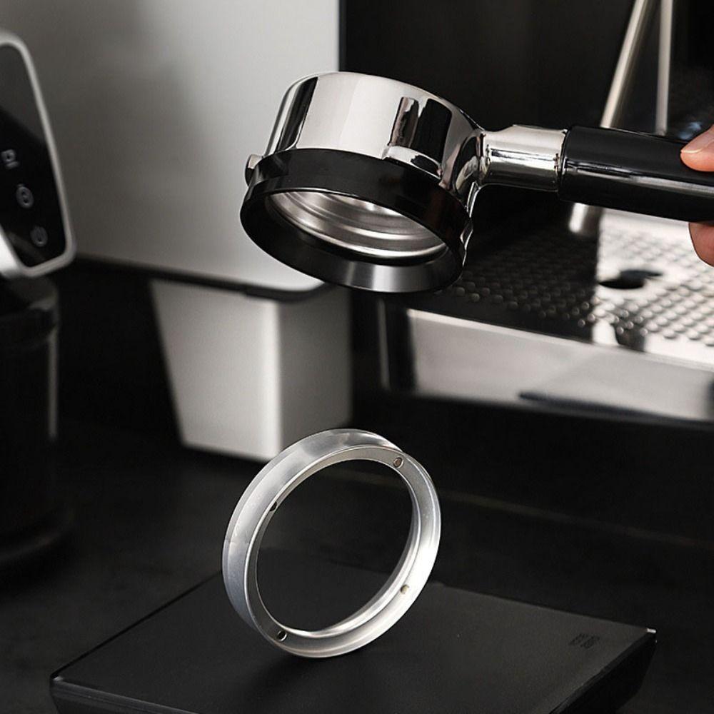 Magnetic Coffee Dosing Ring 51/53/58mm Coffee Powder Ring Portafilter Coffee Catcher Ring  Espresso