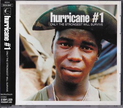 CD HURRICANE #1 - Only the Strongest Will Survive ESCA6947 Creation Record 1998 Japan Rock Used