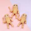Kawaii Tung Tungtung Sahar Squeeze Toys Collectible Viral Brainrot Fidget Toy Wooden Stick Man Anti Stress Reliever Toys Figet