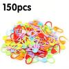 50-350pcs Mini Knitting Crochet Locking Plastic Safety Pins Knitting Markers Clothing Accessories for DIY