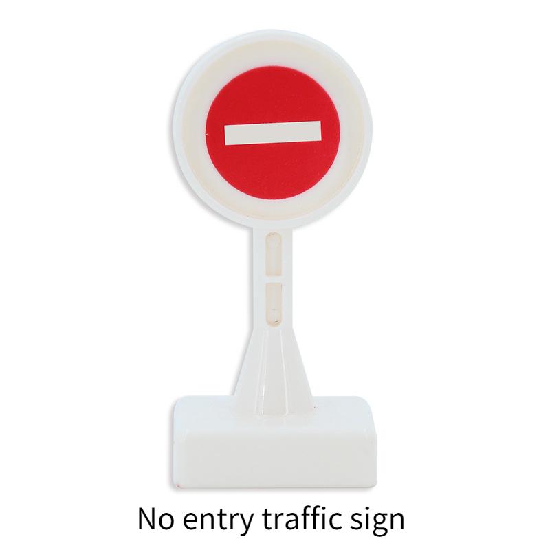 Большие строительные блоки Аксессуары Железнодорожные пути Дорожные знаки Светофор Дорожное заграждение Парковочный столб Забор Совместимые Серия для улицы Детские игрушки