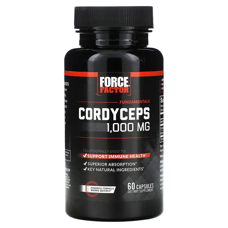 Fundamentals, Cordyceps, 60 Capsules