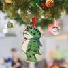 Лягушка Рождественское украшение Смешной мем с лягушкой Рождественское украшение 2D акриловый праздничный сувенир для рождественской елки Декор для автомобиля