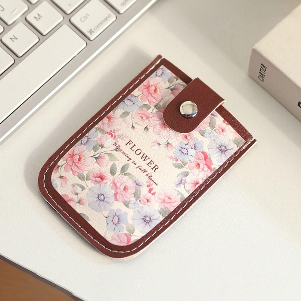 Ламинированный скрытый мини-кошелек для карт с блокировкой RFID, тонкий чехол для визиток из искусственной кожи, мужские кошельки