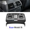 Interior Dash Front Center Left Right Air Conditioner Panel Rear AC Vent Grille Outlet Cover For BMW X5 X6 E70 E71 E72