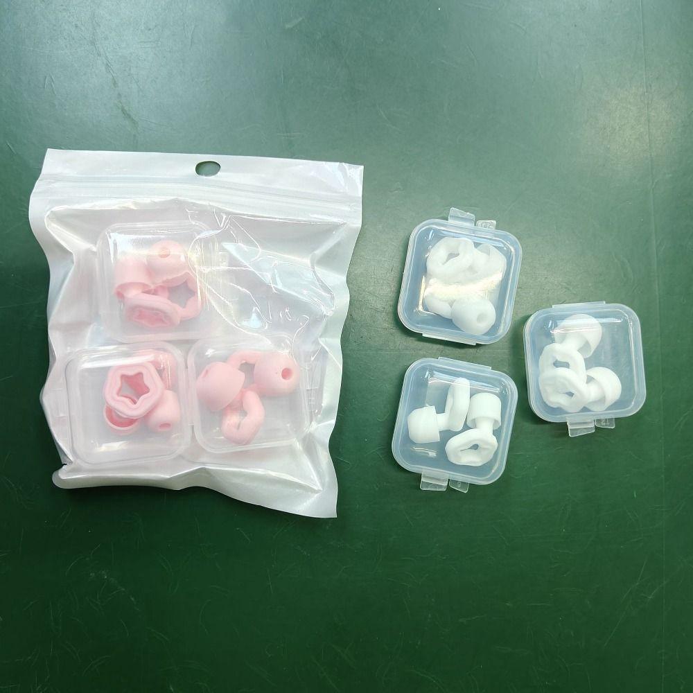 Creative Foam Earplugs Reusable Swimming Earplugs Waterproof Ear Protector  Sleeping