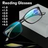 Сверхлегкие очки для чтения TR90, модные очки с анти-синим светом для пресбиопии, спортивные женские и мужские очки унисекс с дальнозоркостью и диоптриями