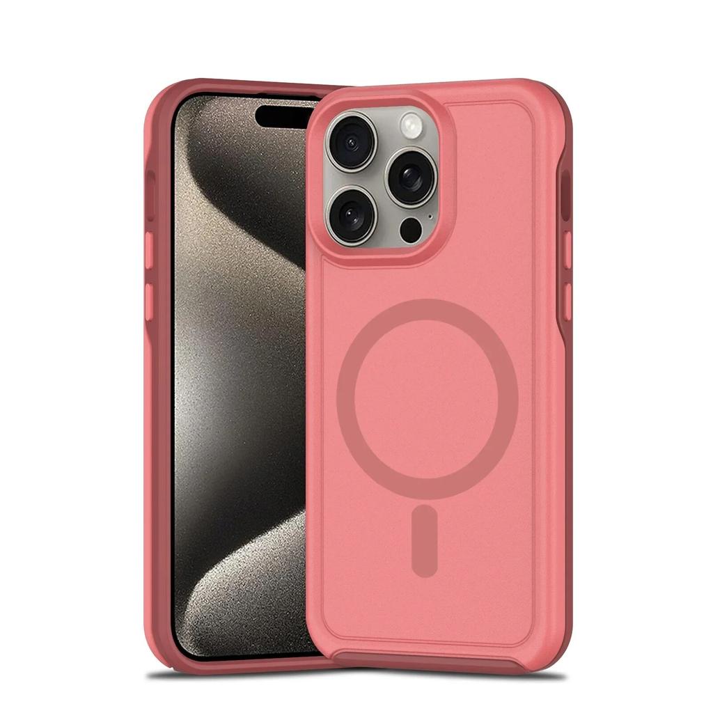 Чехол-бампер с ощущением кожи для IPhone 15 14 13 12 11 Pro Max Plus IPhone15 для Magsafe, противоударный чехол с магнитной беспроводной зарядкой