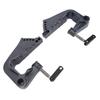 Outboard Motor Bracket Clamp Set 63V 43112 07 4D Strong Structure Steel Alloy Replacement for 15MSHC 9.9MSHC F15ELHC