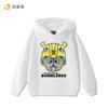 Новая супер красивая толстовка с капюшоном с принтом Трансформеров для мальчиков, детская осенне-зимняя уличная модная теплая флисовая толстовка