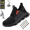 Men Safety Footwear Indestructible Shoes Sneakers Steel Toe Protective Boots Anti-smash Anti-puncture Anti-slip Shoe Work Safety