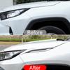 ABS карбоновая передняя фара автомобиля, лампа для век, декоративная накладка для Toyota RAV4 XA50 2022 2023 RAV 4