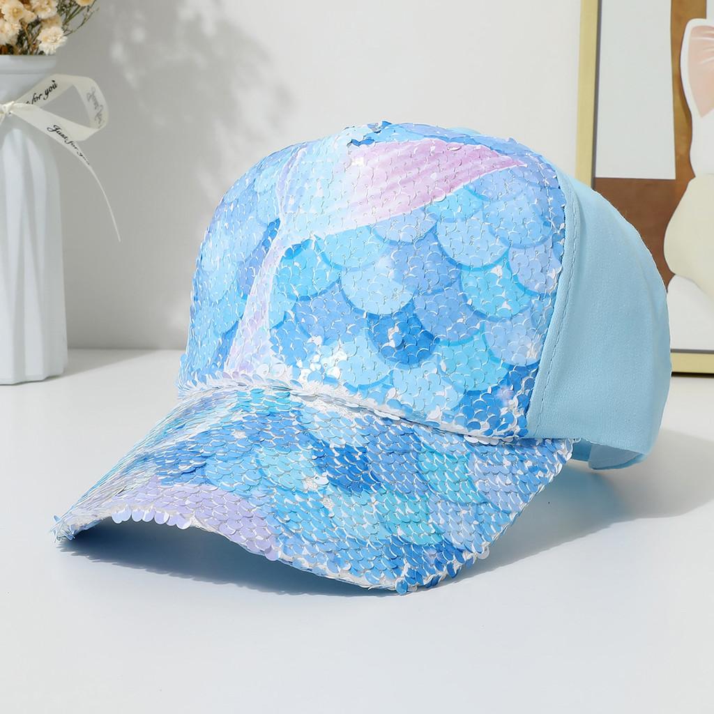 Kids Mermaid Unicorn Sun Hat With Sunshade And Windproof Features For Outdoor