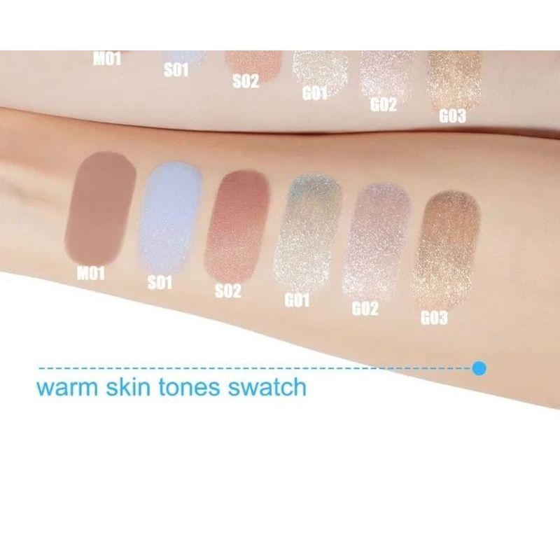 Judydoll - Серия 'Спортивная' Жидкие тени для век - 3 цвета