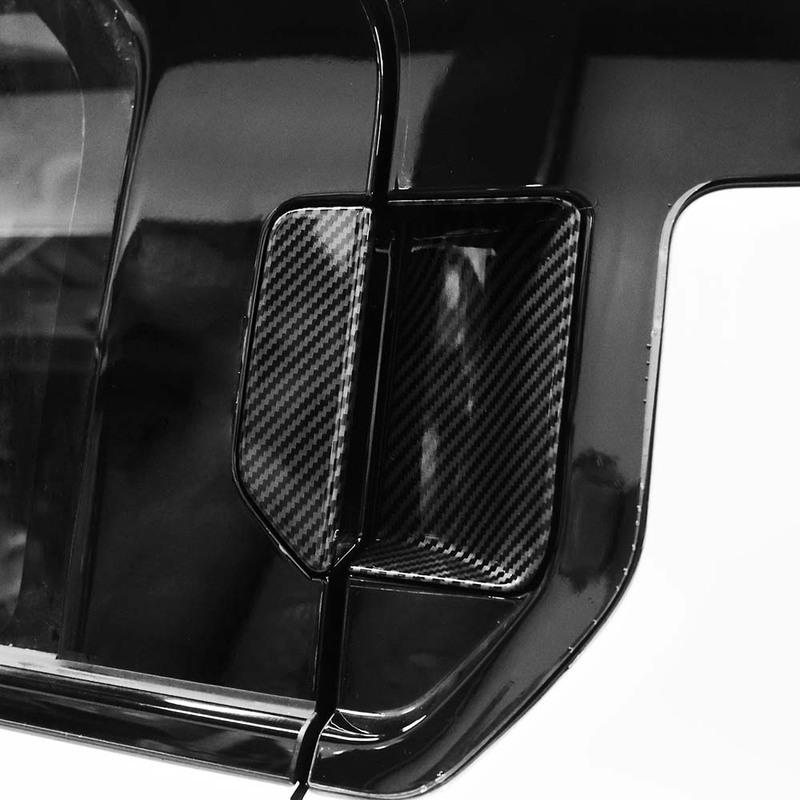 Cars Accessories Door Handle Cover For Kia EV3 2024-2026 Carbon Fiber Black Car Exterior Decoration Styling Upgrade
