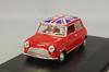 OXFORD Austin Mini Tartan Jack 1/43 Red/Union