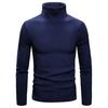 Autumn and Winter New Men's Turtleneck Sweater Male Korean Version Casual All-match Knitted Bottoming Shirt