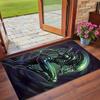 Crystal Velvet Rug Soft Non Slip Indoor Floor Mat Home DecorAlien Xenomorph
