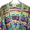 COOGI 90s Australian made Old Long sleeve 3D knit cardigan S Multi Men's Used
