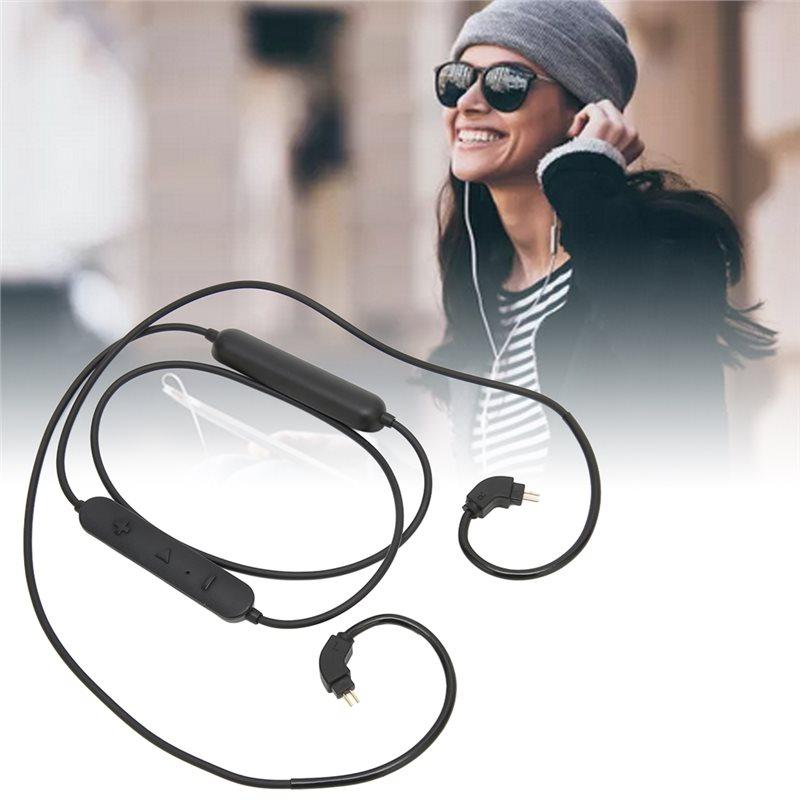 New--Headphone Upgrade Cable For 0.78Mm Jack- Bluetooth Low Latency Noise-Free Lossless Audio Transmission Volume ControlGood product