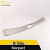 Stainless Steel Rear Guard Plate for 16 Tiida Models – Trunk Protection Accessory