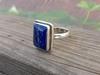 Lapis Lazuli Gemstone Ring, Solid 925 Sterling Silver Ring, Handmade Jewelry, Designer Ring, Unisex Gift, Christmas Jewelry