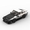MOC AE86 APEX 314pcs Header Text D Block Creative Assembly Sports Car Boy Series Car Model