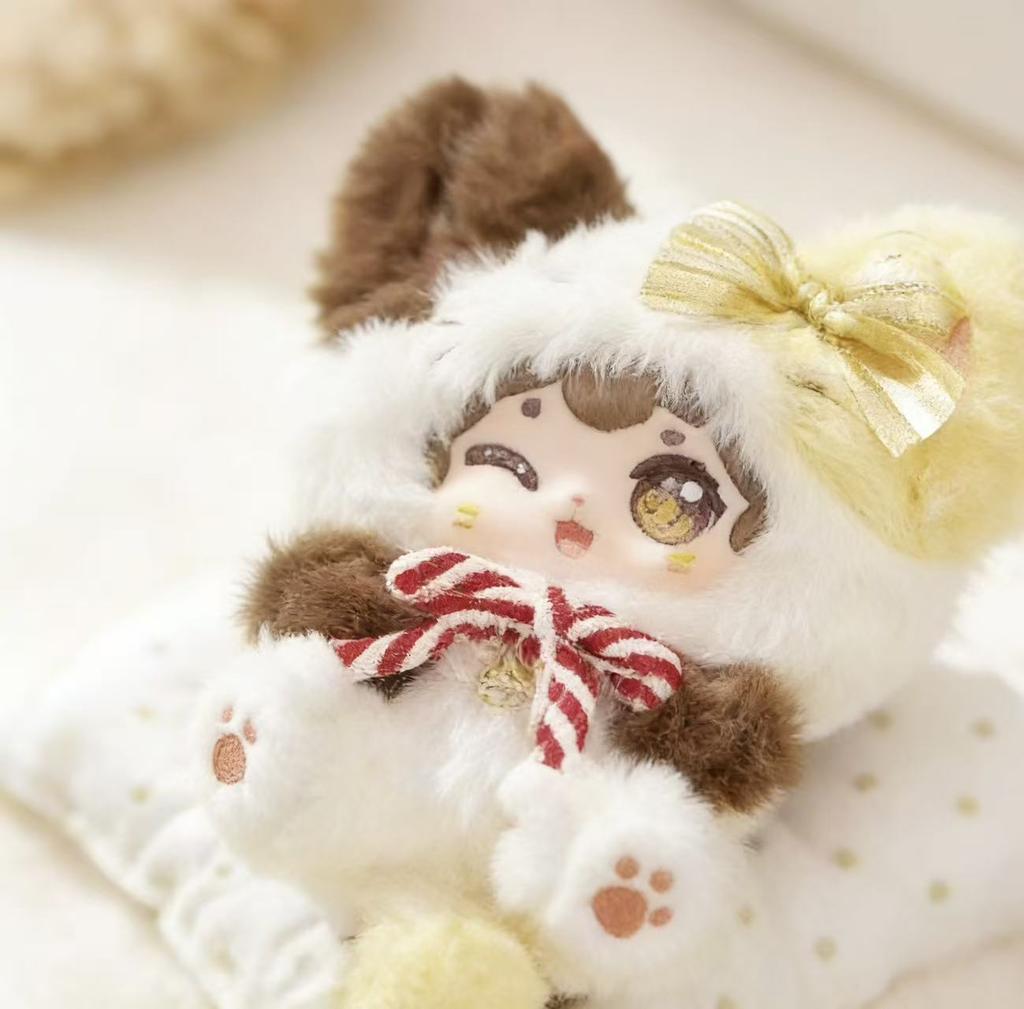 Nororo Studio X Lucky Deer Nai Оригинальный Новый Продукт POKA Пушистая Коллекция Blind Box Брелок Плюшевая Игрушка Коробка-Сюрприз Подарок Девочке