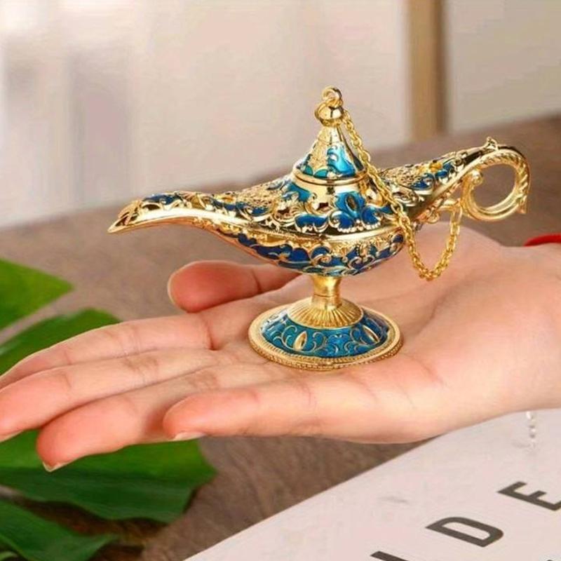 Aladdin Lamp Desktop Crafts Ornament Living Room Study Room Bedroom Decoration Holiday Gift
