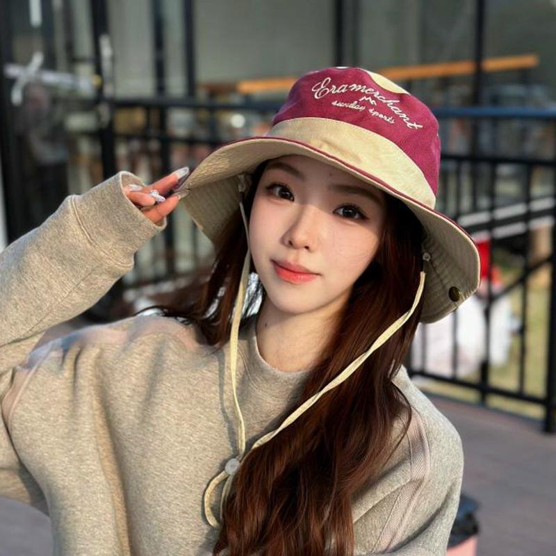 Красочные вышитые шляпы рыбака, защита от солнца весной и летом, защита от солнца на открытом воздухе, шляпа для альпинизма, шляпа для ковбоя в стиле вестерн