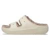Crocs Classic Fuzzy Slippers Unisex Slippers Bone-White 207446-2YC