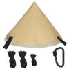 NOCNEX Tarp Connection Tarp Adapter for Tarp Connection Tent Hat Tongari Hat One Pole Tent Tarp Connection Tarp Connection Tent Accessories Water