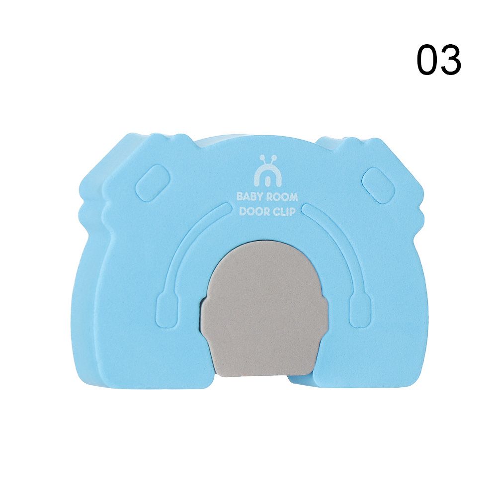 Kitchen Bedroom Door Clip Soft Door Stopper Guard Baby Kids Safety Finger Protector
