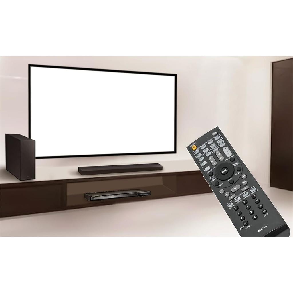 Replacement RC-762M Remote Control Compatible with Onkyo AV Receiver HT-S3300 HT-R380 HT-S3400 TX-SR308