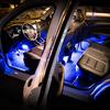 Car Atmosphere Lamp DC 12V 2x 9 LED Cigarette LED Decoration Lamp Dash Floor Foot Car-styling LED Strip Lights