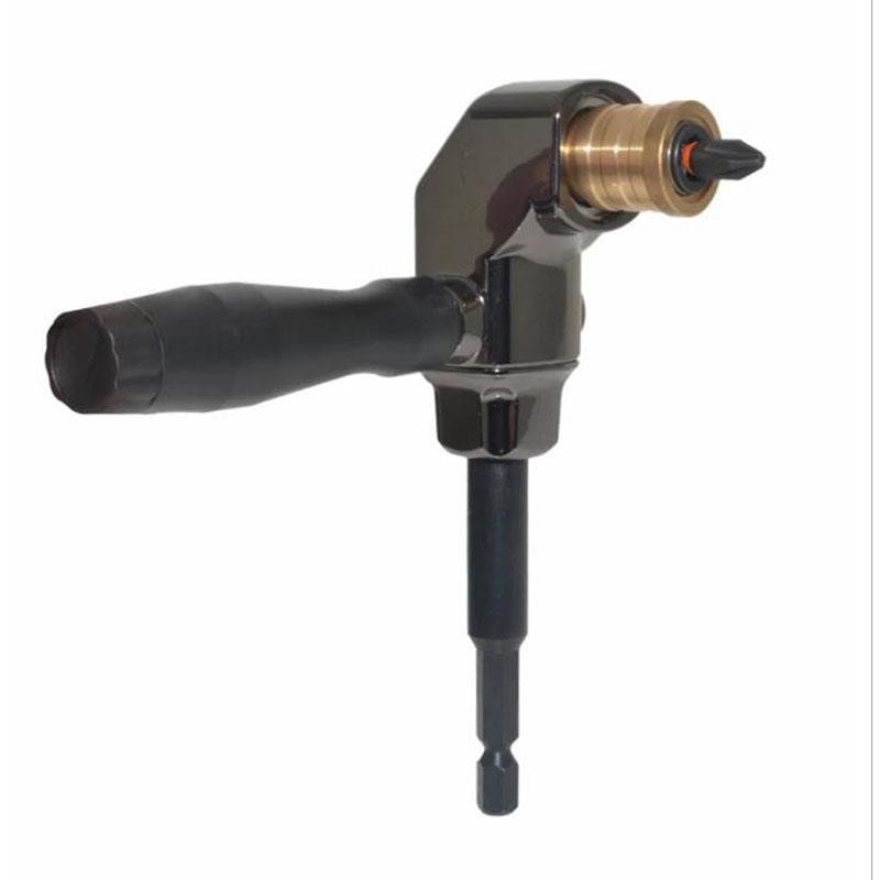 90-degree Right-angle Screwdriver Hand Electric Drill Corner Device Turning Bit Screw Corner Narrow Working Areas